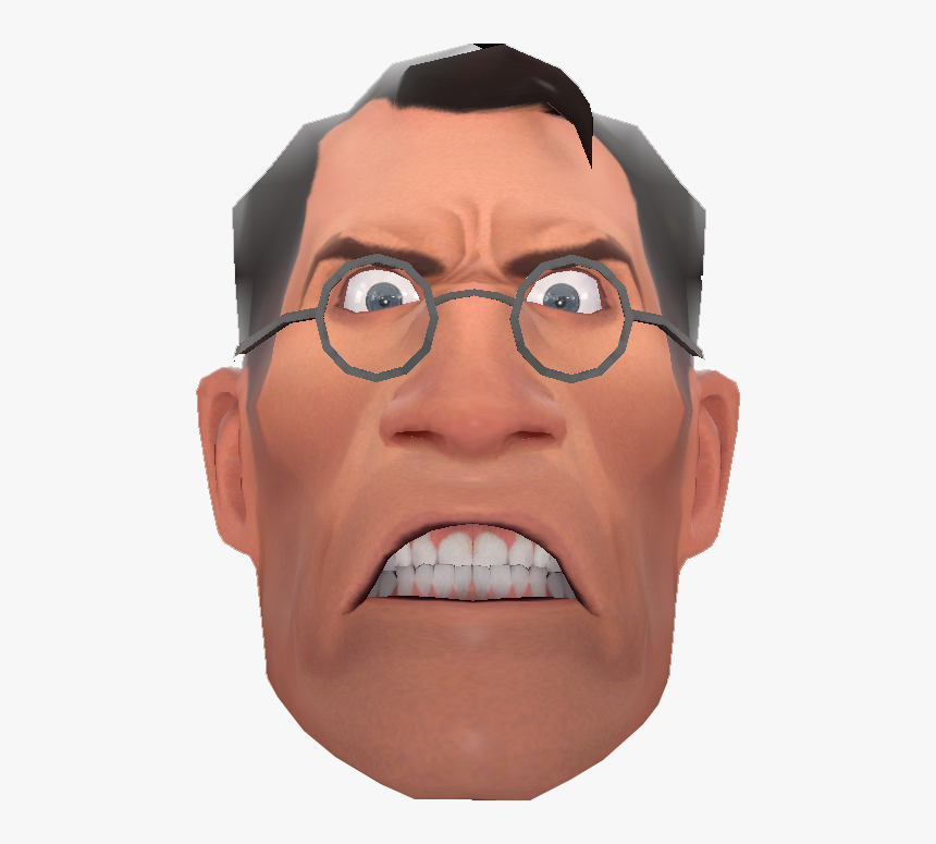 Medic Face Tf2 , Png Download - Tf2 Medic Face Png, Transparent Png, Free Download