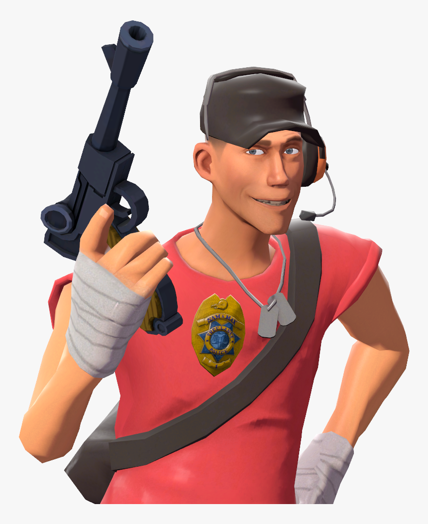 Transparent Tf2 Sniper Background , Png Download - Tf2 Scout Transparent Ba...