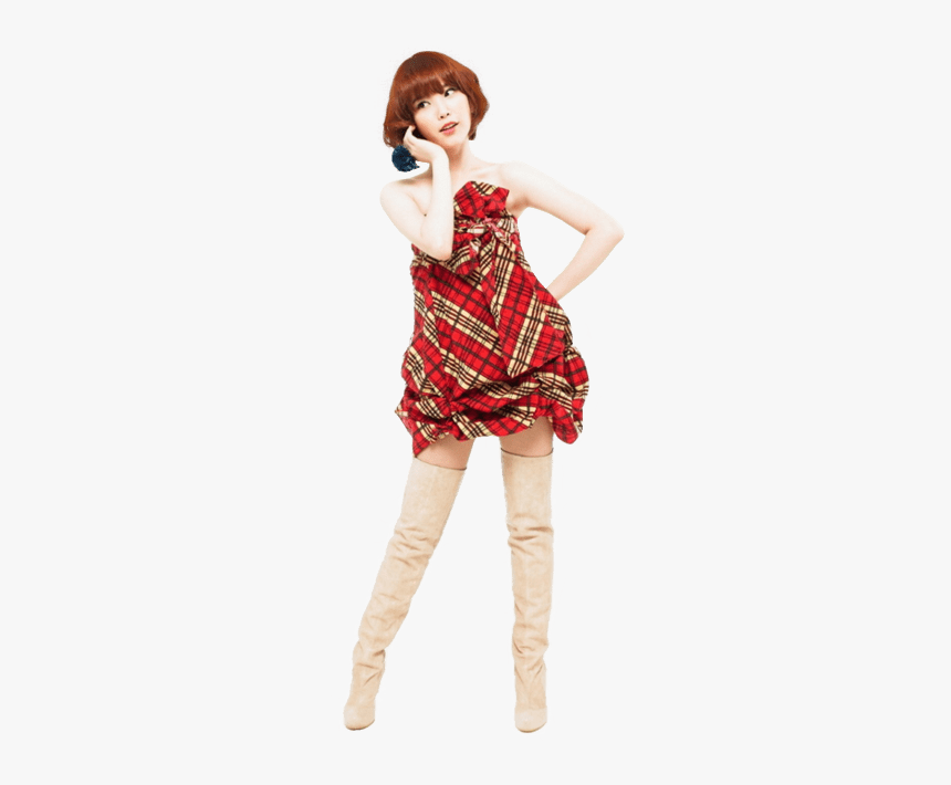 Iu Knee High Boots - Render Korean Girl Full Body, HD Png Download, Free Download