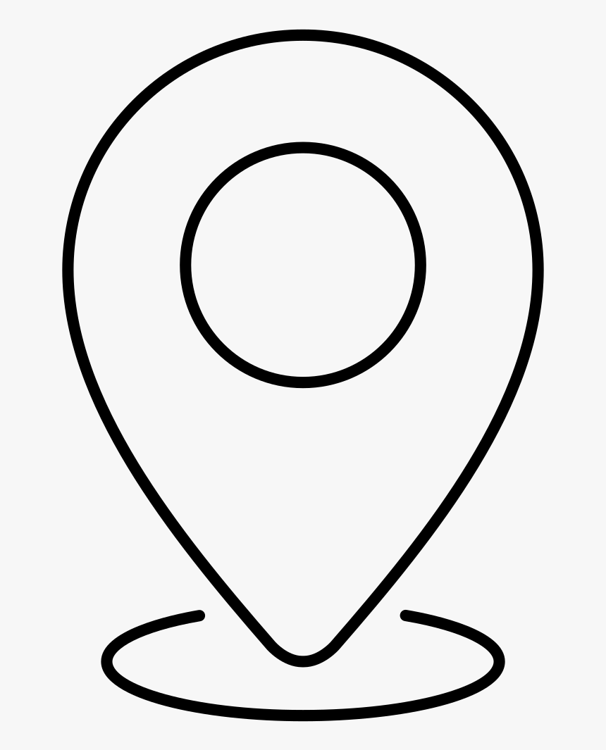 Location Coloring Page - Ubicacion Para Colorear, HD Png Download, Free Download