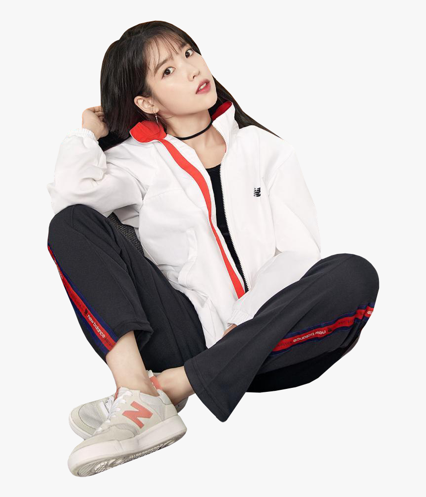 #leejieun #iu #beapanda - Iu Sitting Png, Transparent Png, Free Download