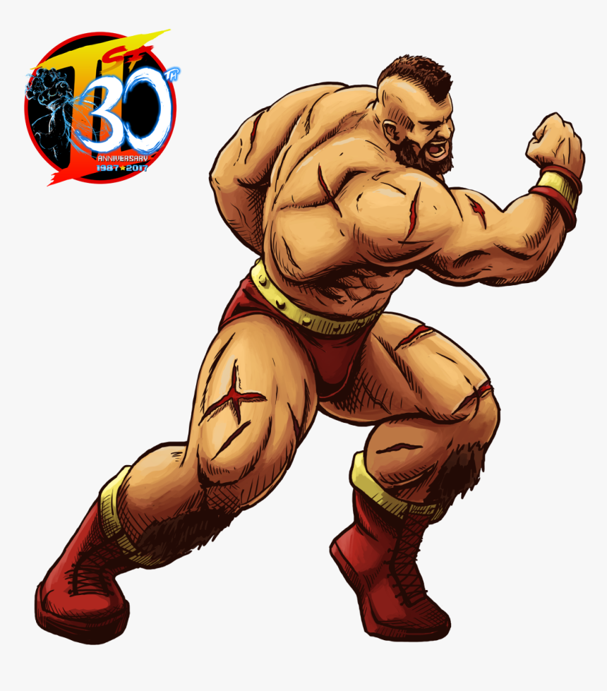 Zangief In Street Fighter American Cartoon, HD Png Download, Free Download