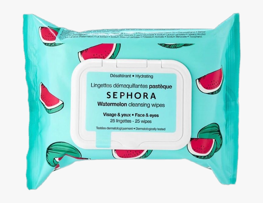 #png #pngs #sephora #facemask #skin #skincare - Sephora Watermelon Face Wipes, Transparent Png, Free Download