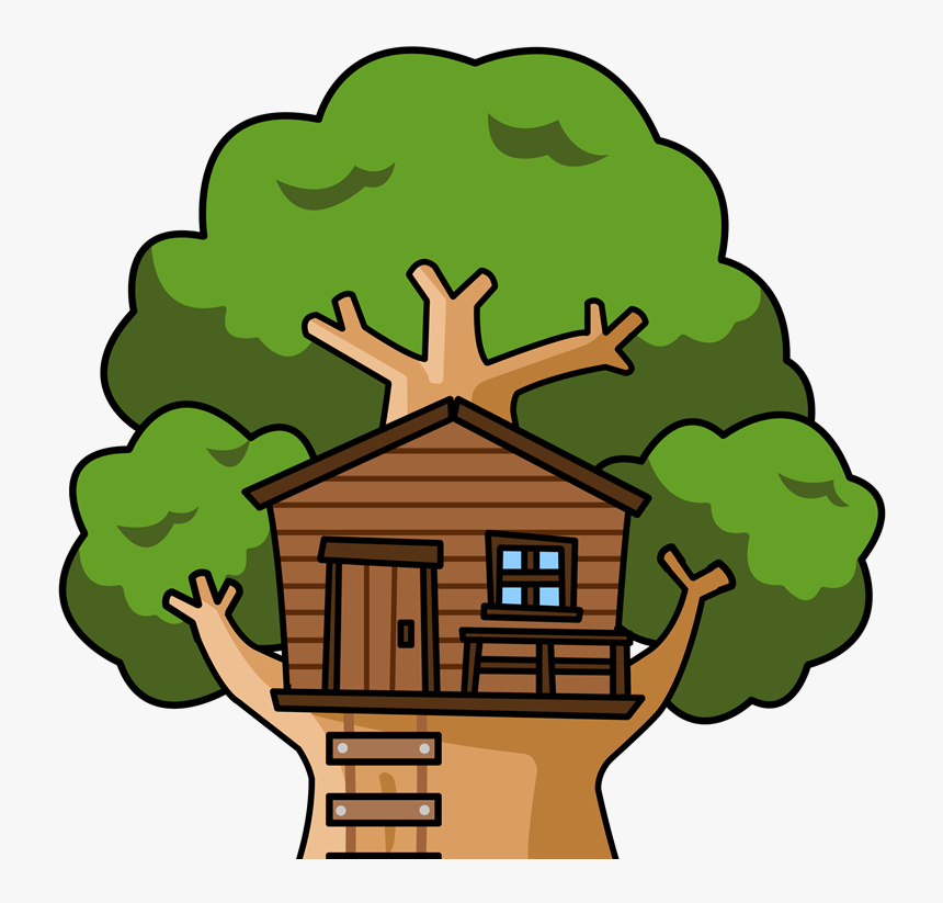 Tree House Clipart, HD Png Download, Free Download