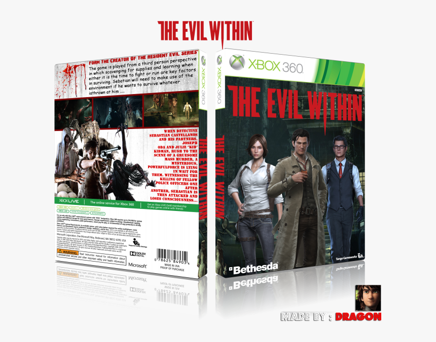 The Evil Within Box Art Cover - Castlevania Lords Of Shadow Limited, HD Png Download, Free Download