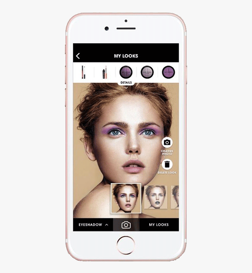 Sephora Virtual Artist App, HD Png Download, Free Download