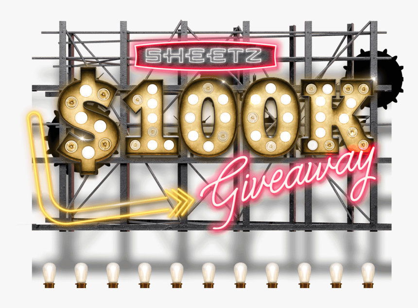 Sheetz $100k Giveaway - Poster, HD Png Download, Free Download