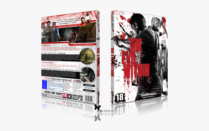 Teh Evil Within Box Art Cover - Flyer, HD Png Download, Free Download