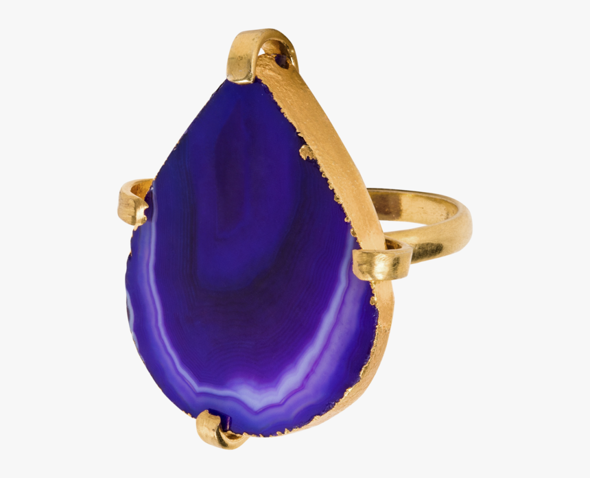 Dewdrop Ring In Agate - Ring, HD Png Download, Free Download