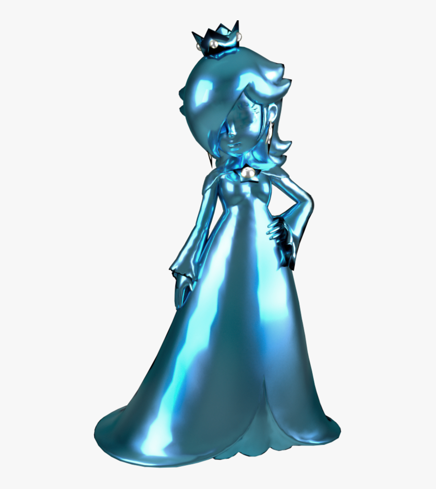 Blue Platinum Rosalina - Pink Gold Peach Mario, HD Png Download, Free Download