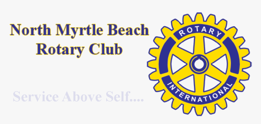 North Myrtle Beach Rotary Club - Logo Rotary Club Png, Transparent Png, Free Download