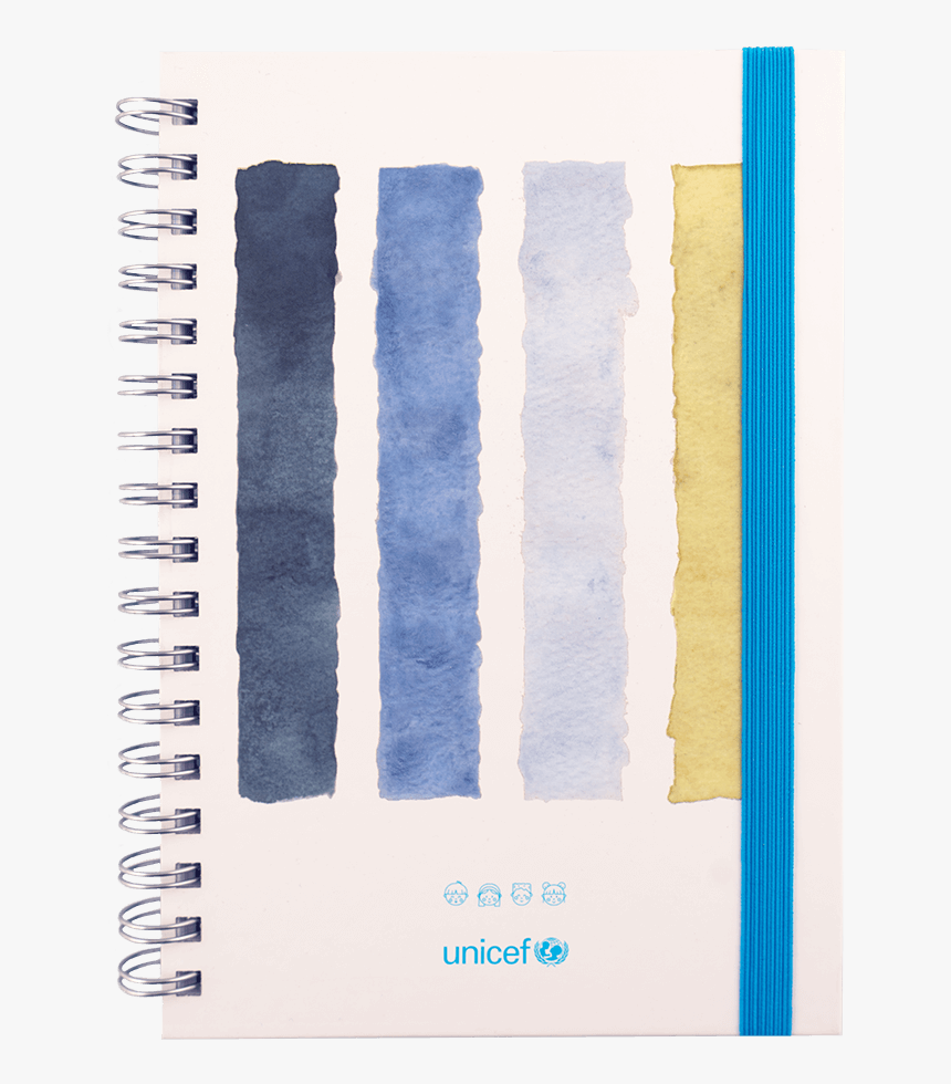 Cuaderno Tapa Dura Rayas Unicef - Spiral, HD Png Download, Free Download