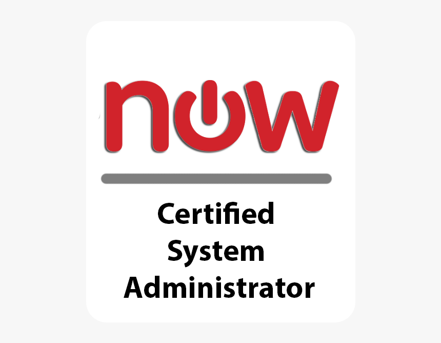 Servicenow Admin Certification Logo, HD Png Download, Free Download