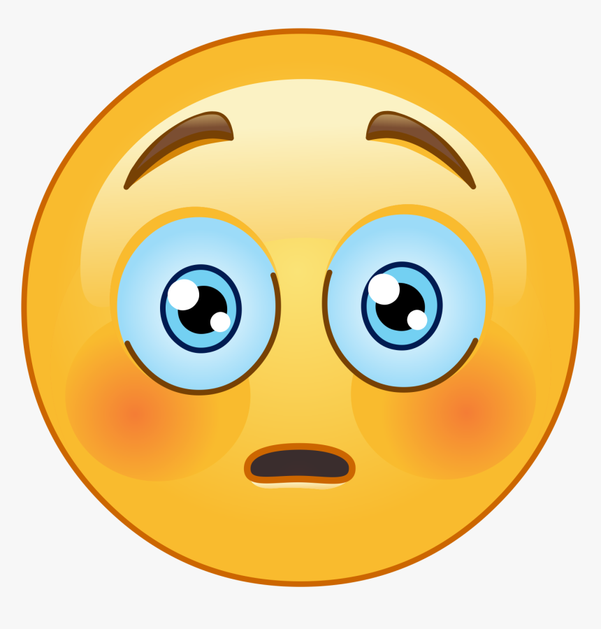 Transparent Surprised Emoji Png Emoticon Png Download Kindpng