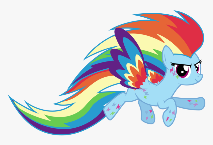 Under Dash Wiring Harness With Premium Fuse Box And - Mlp Rainbow Power Rainbow Dash, HD Png Download, Free Download