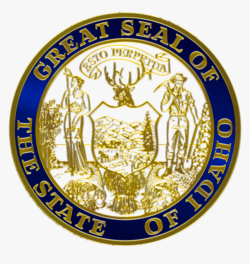 Flag And Seal Of Idaho, HD Png Download, Free Download