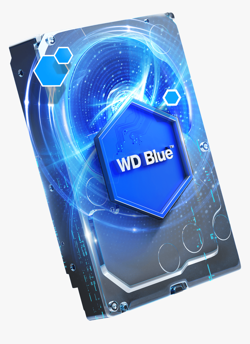 Desktop Hard Drive, 1 tb, Wd blue Western Digital Wd10ezex - Wd Blue Hdd 3.5, HD Png Download, Free Download