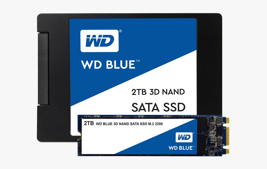Wd Blue 3d Nand 500gb, HD Png Download, Free Download