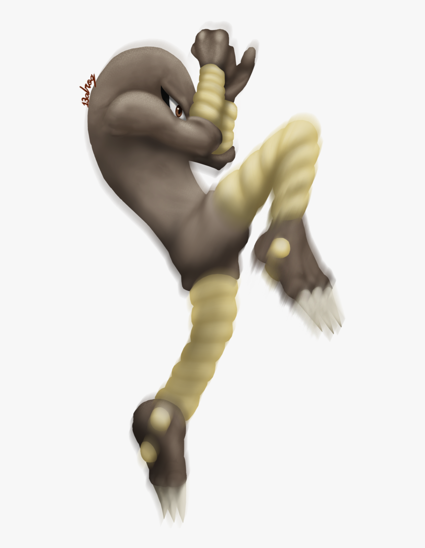 Hitmonlee Used High Jump By 13alrog - Hitmonlee Fan Art, HD Png Download, Free Download