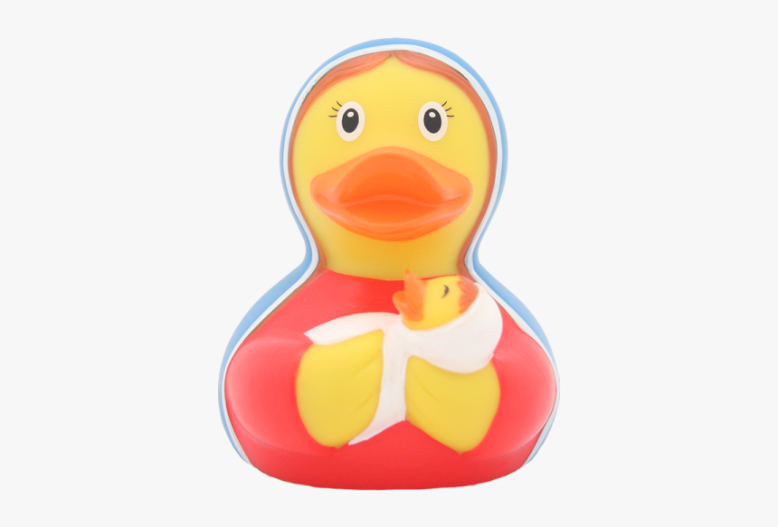 Maria With Baby Duck - Rubber Duck, HD Png Download, Free Download