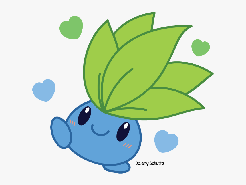 Transparent Oddish Png - Pokemon Oddish Chibi, Png Download, Free Download