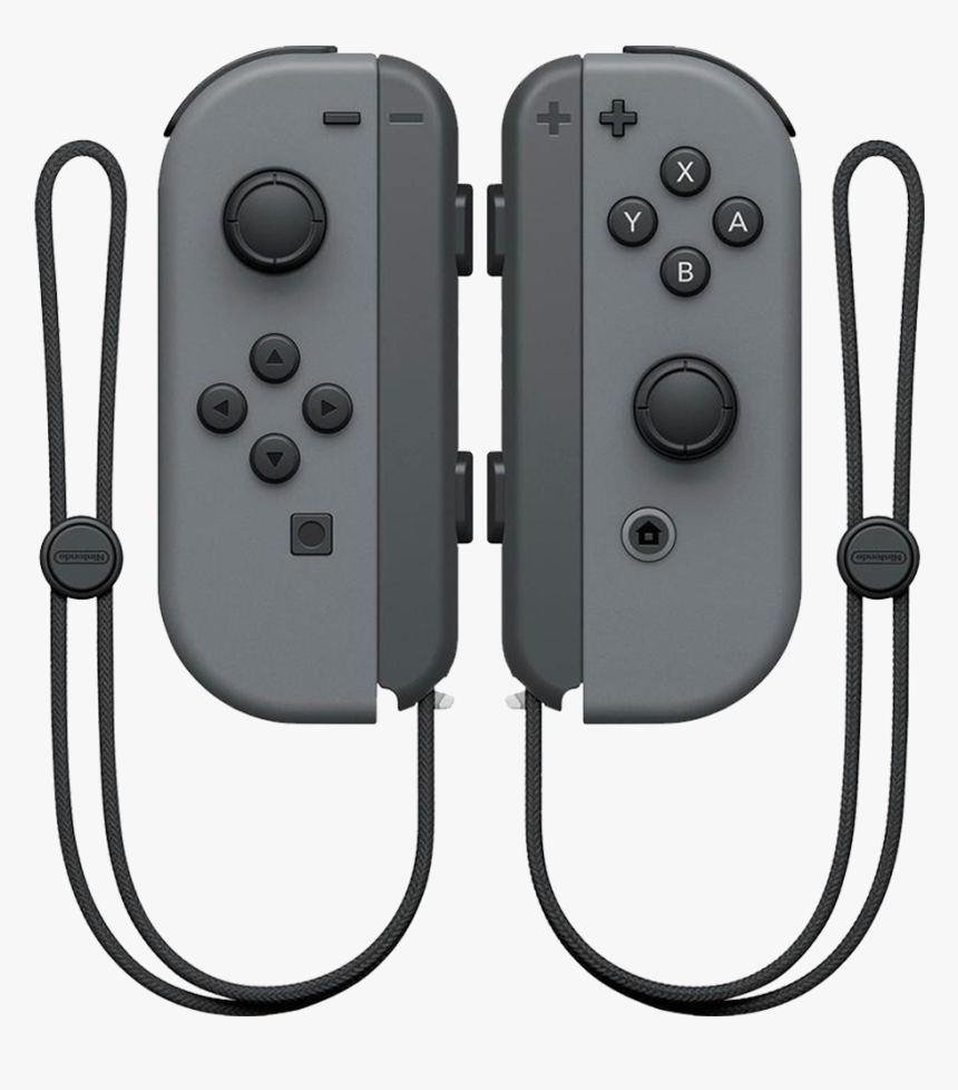 Transparent Joy Con Png - Nintendo Switch Joy Cons Gray, Png Download, Free Download