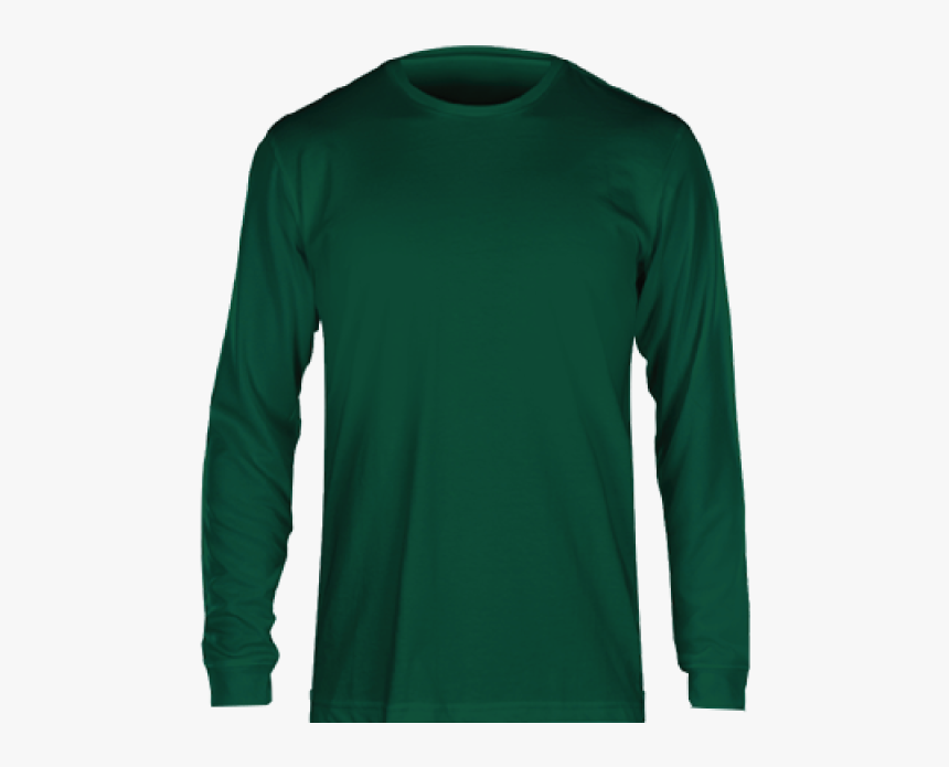 Fan Cloth Long Sleeve Tee Green - Long-sleeved T-shirt, HD Png Download, Free Download