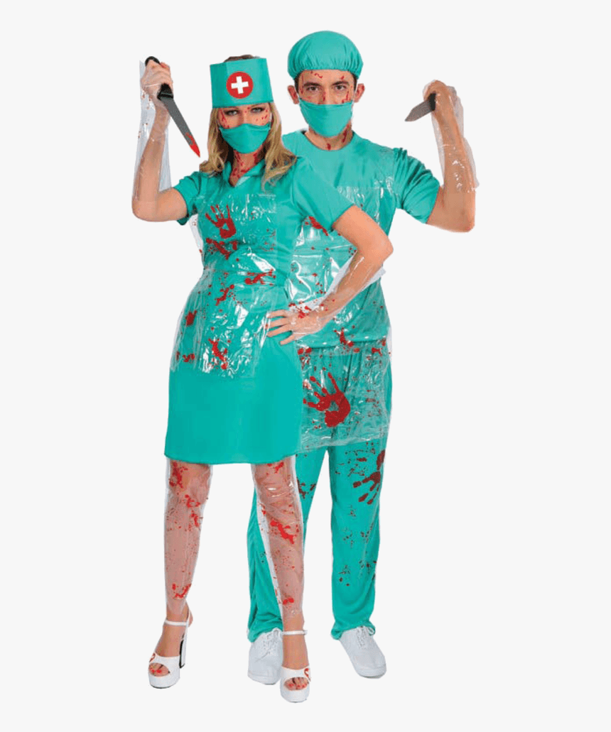 Crazy Nurse Halloween Costume, HD Png Download, Free Download