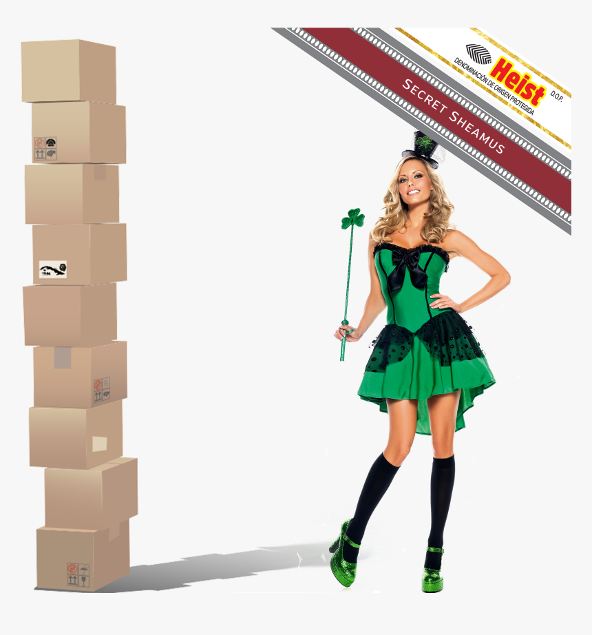 Lowkey Slutty Halloween Costume , Png Download - Sexy Leprechaun Costume, Transparent Png, Free Download