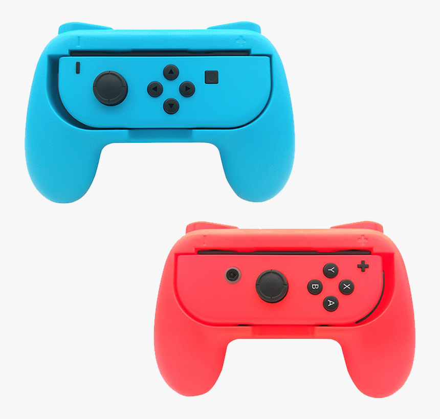 Controller Grip Neon Blue/red- Nintendo Switch - Nintendo Switch Joy Con Grip, HD Png Download, Free Download