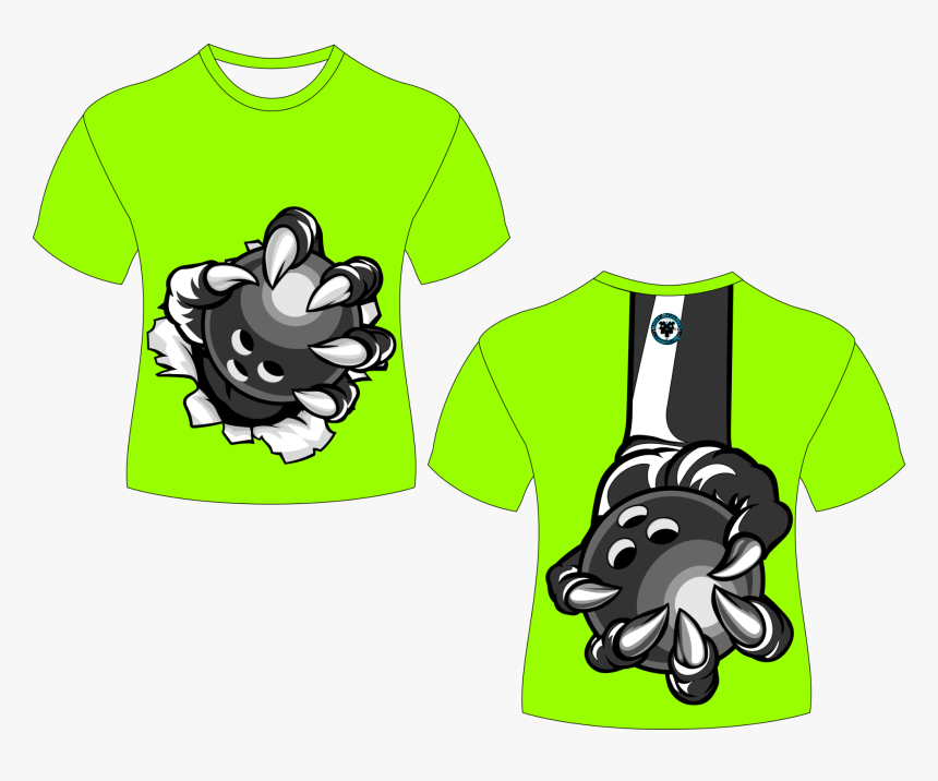 Bowling Shirt Claw Ball - Illustration, HD Png Download, Free Download