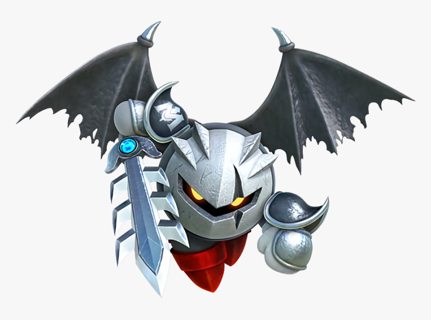 Drawn Knight Sword Ground - Kirby Star Allies Dark Meta Knight, HD Png Download, Free Download