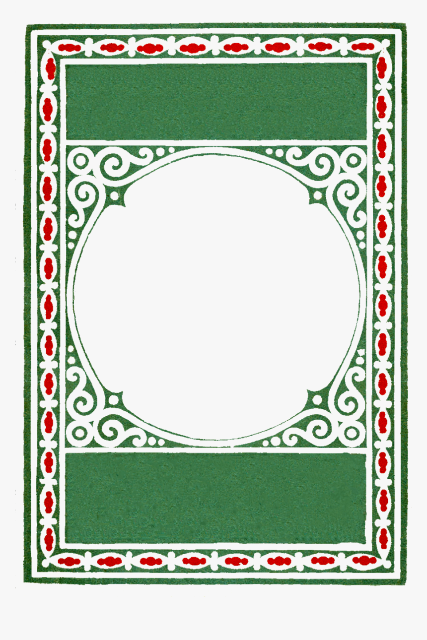 Christmas Card Template - Christmas Card Frame Png, Transparent Png, Free Download
