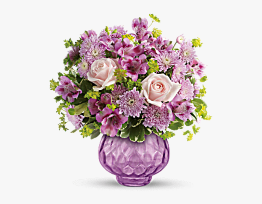 Lavender Silk - Teleflora Monarch Garden Bouquet, HD Png Download, Free Download
