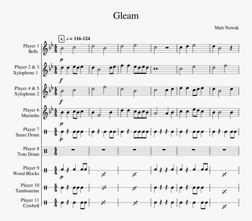 Transparent Gleam Png - Sheet Music, Png Download, Free Download