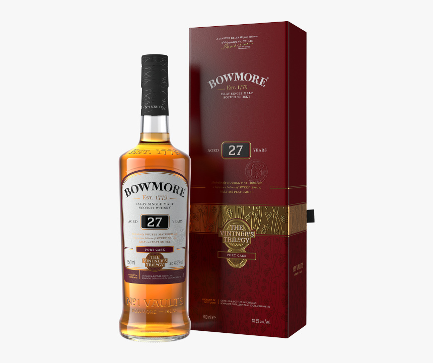 Bowmore 27 Year Old The Vintner's Trilogy, HD Png Download, Free Download