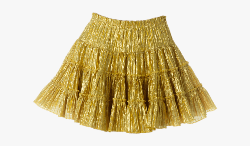 Gold-petticoat - Petticoat Rok Dames Carnaval, HD Png Download, Free Download