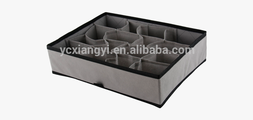 24 Cells Non Woven Charcoal Bamboo Fibre Collapsible - Drawer, HD Png Download, Free Download