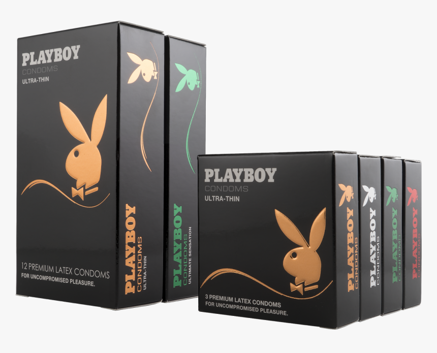 Range Of Playboy Condoms - Playboy Condom, HD Png Download, Free Download