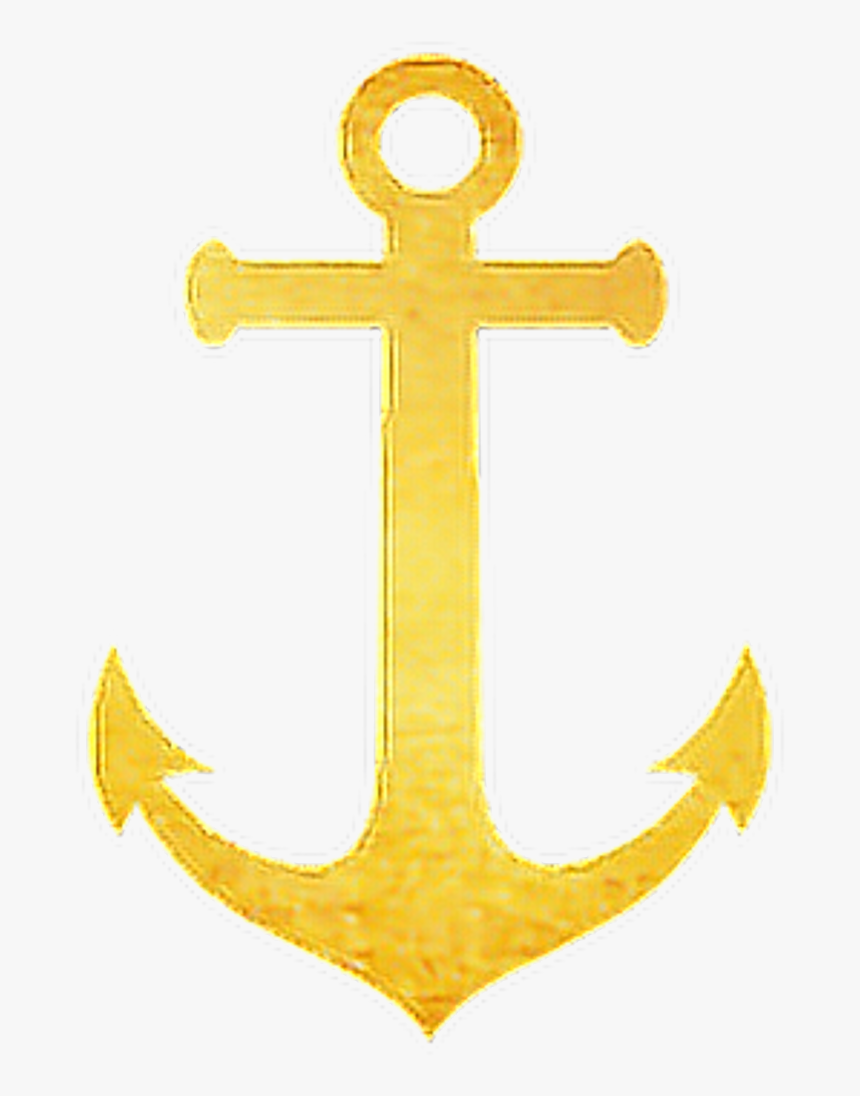 Clipart Anchor Gold Glitter - Transparent Gold Anchor Png, Png Download, Free Download