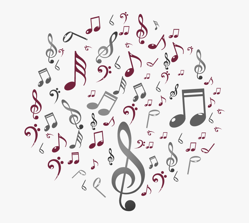 Musical Notes White Background, HD Png Download, Free Download