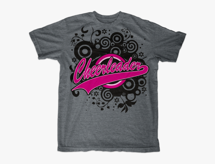 T Shirt Designs For Cheerleading Vector, HD Png Download, Free Download