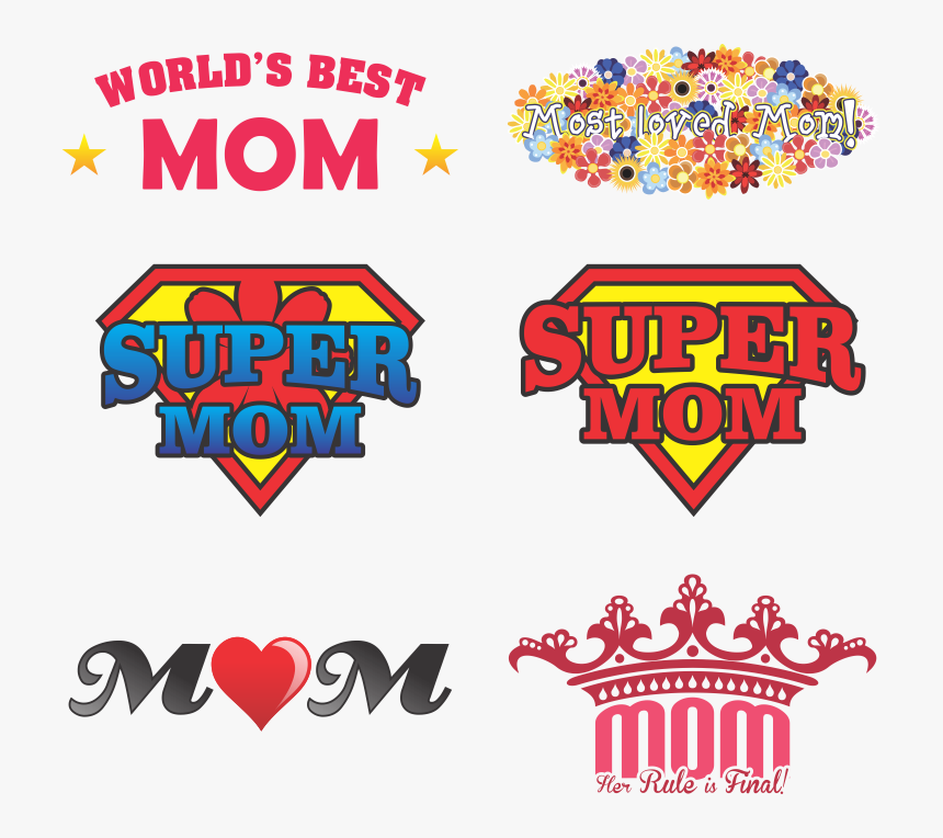 Designer Vector T Shirt - Designs For Mother's Day, HD Png Download, Free Download