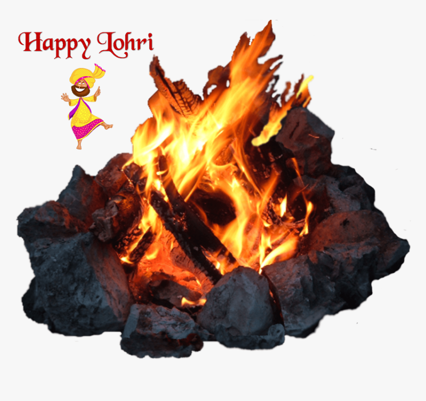 Happy Lohri Png Transparent Image - Campfire Png, Png Download, Free Download