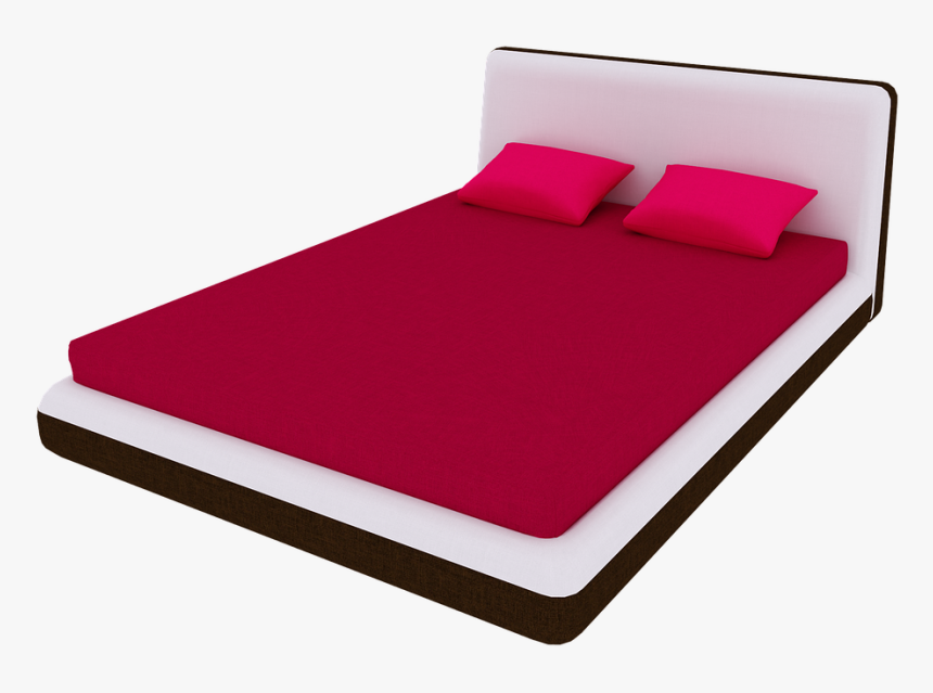 Bed, Sleep, Furniture, Pillow - Bed With Pillow Png, Transparent Png, Free Download