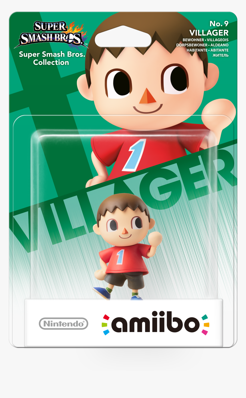 Nintendo Amiibo Figurine Villager, HD Png Download, Free Download