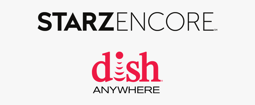 Stream Encore On Starz App And Dish Anywhere Logos - Dish Network, HD Png Download, Free Download