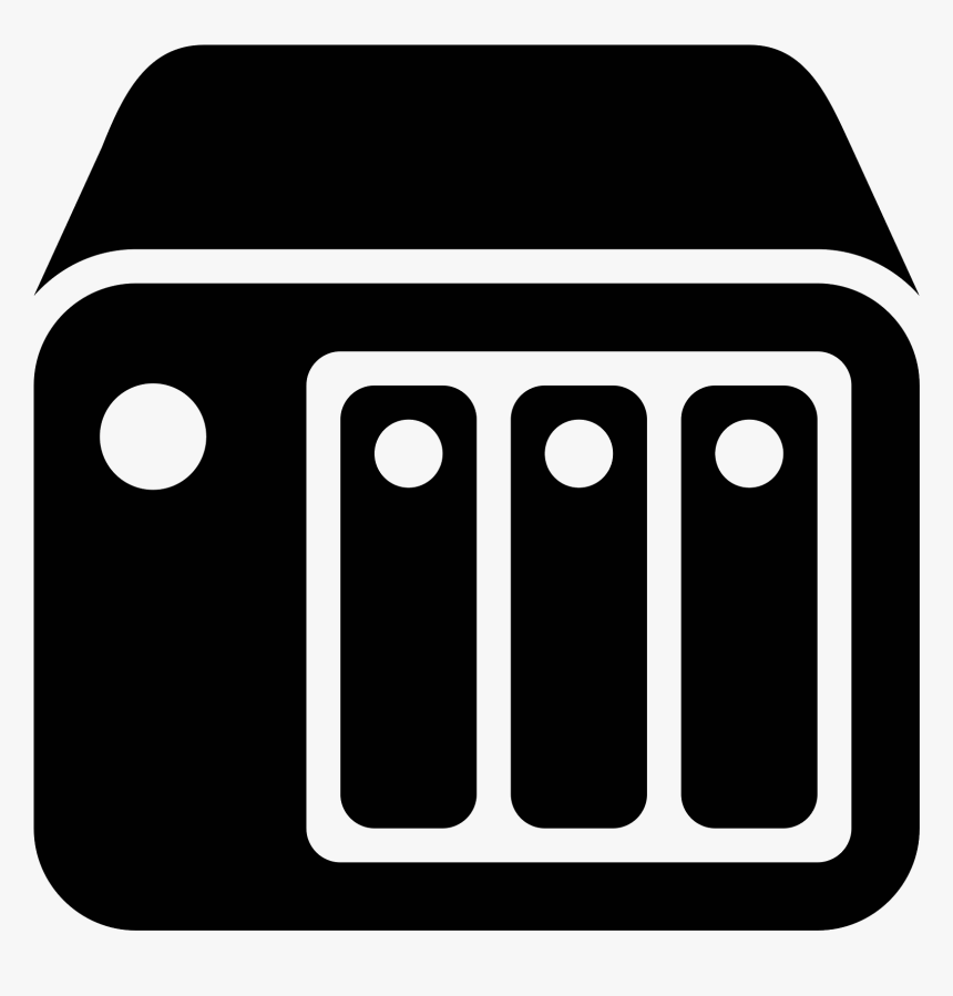 Server Clipart Network Attached Storage - Nas Icon Png, Transparent Png, Free Download