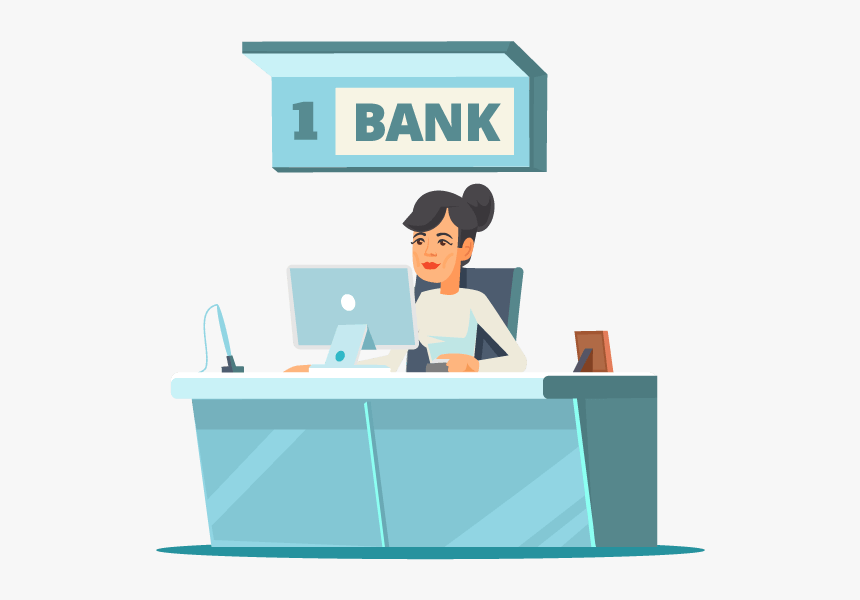 Bank Teller Clip Art, HD Png Download, Free Download