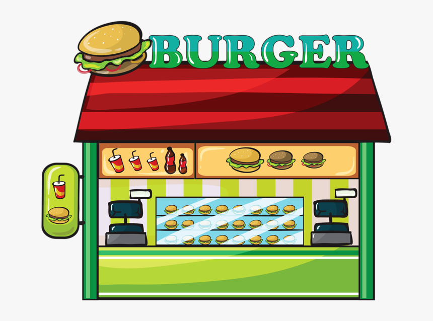Picture Fast Food Cashier Clipart , Png Download, Transparent Png, Free Download